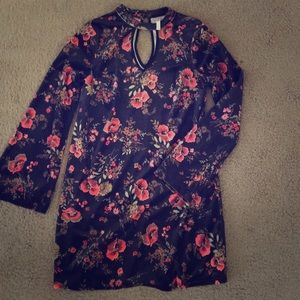 Floral mini dress